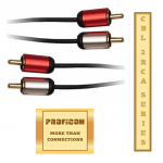 PROFICON CBL2RCA GOLDM7 0.70m καλώδιο ήχου